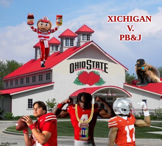 Ohio State PBJ meme | image tagged in memes,ohio state buckeyes,ohio state,college football,michigan football | made w/ Imgflip meme maker