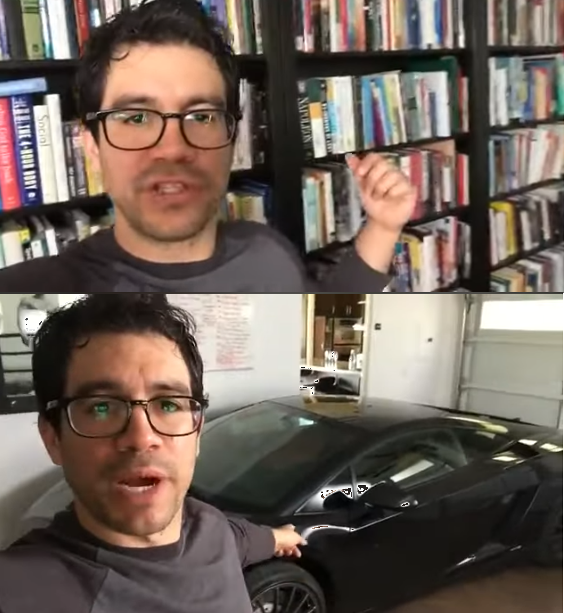 Here in my garage Blank Meme Template