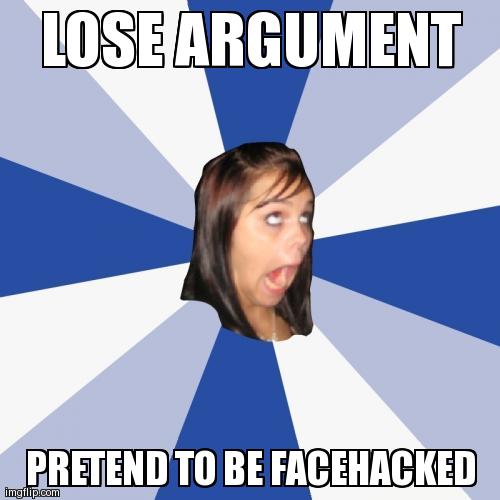 Annoying Facebook Girl Meme | image tagged in memes,annoying facebook girl | made w/ Imgflip meme maker