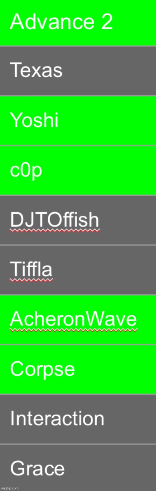 Save 3 | image tagged in voting game s13 | made w/ Imgflip meme maker