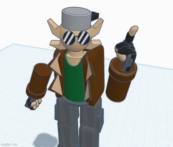 ducc in tinkercad | made w/ Imgflip meme maker