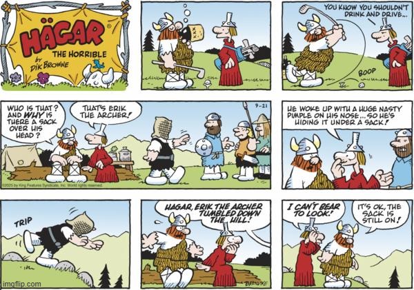 Hagar The Horrible | image tagged in comics | made w/ Imgflip meme maker