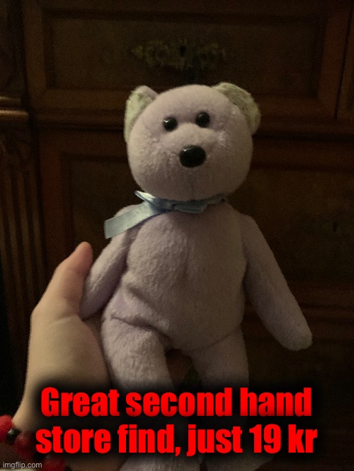 Why were these even discontinued? | Great second hand store find, just 19 kr | made w/ Imgflip meme maker