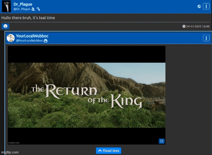 he's back | made w/ Imgflip meme maker