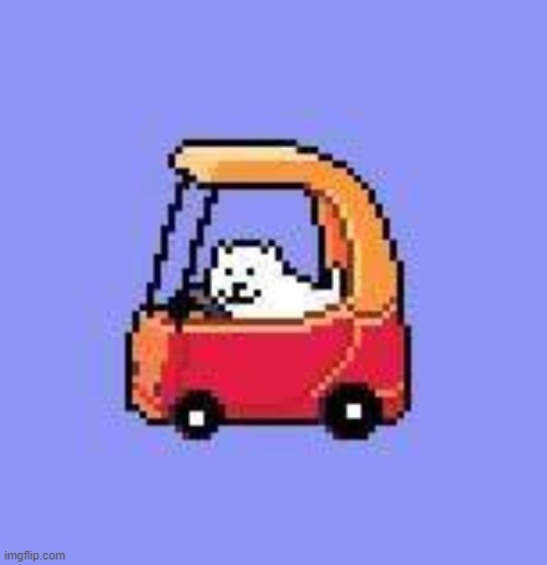 beep beep | image tagged in dog in a fischer price car | made w/ Imgflip meme maker