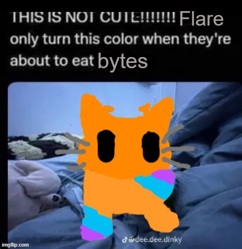 Flare bytes | made w/ Imgflip meme maker