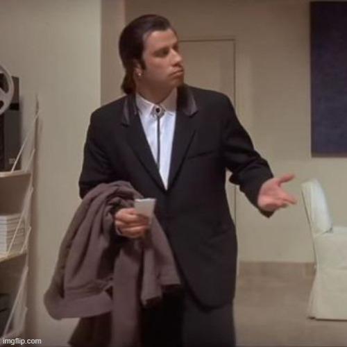 Confused Travolta | image tagged in confused travolta | made w/ Imgflip meme maker