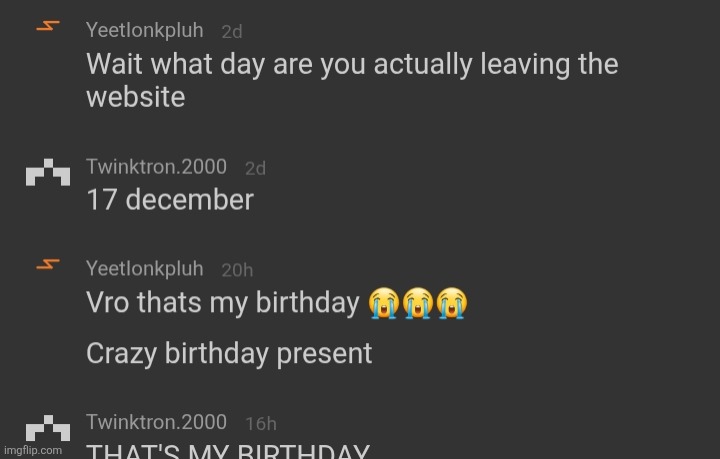 We share the same birthday | made w/ Imgflip meme maker