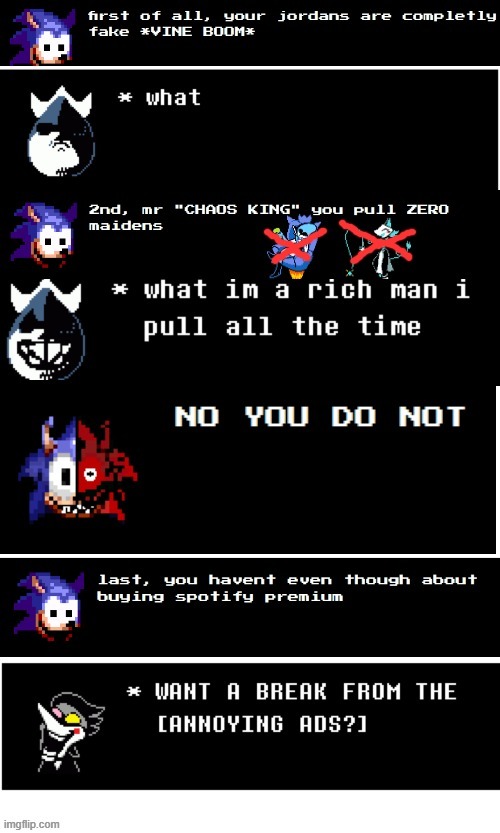 deltarune shitpost | made w/ Imgflip meme maker