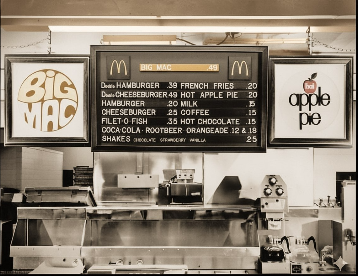 McDonalds 1972 Blank Meme Template
