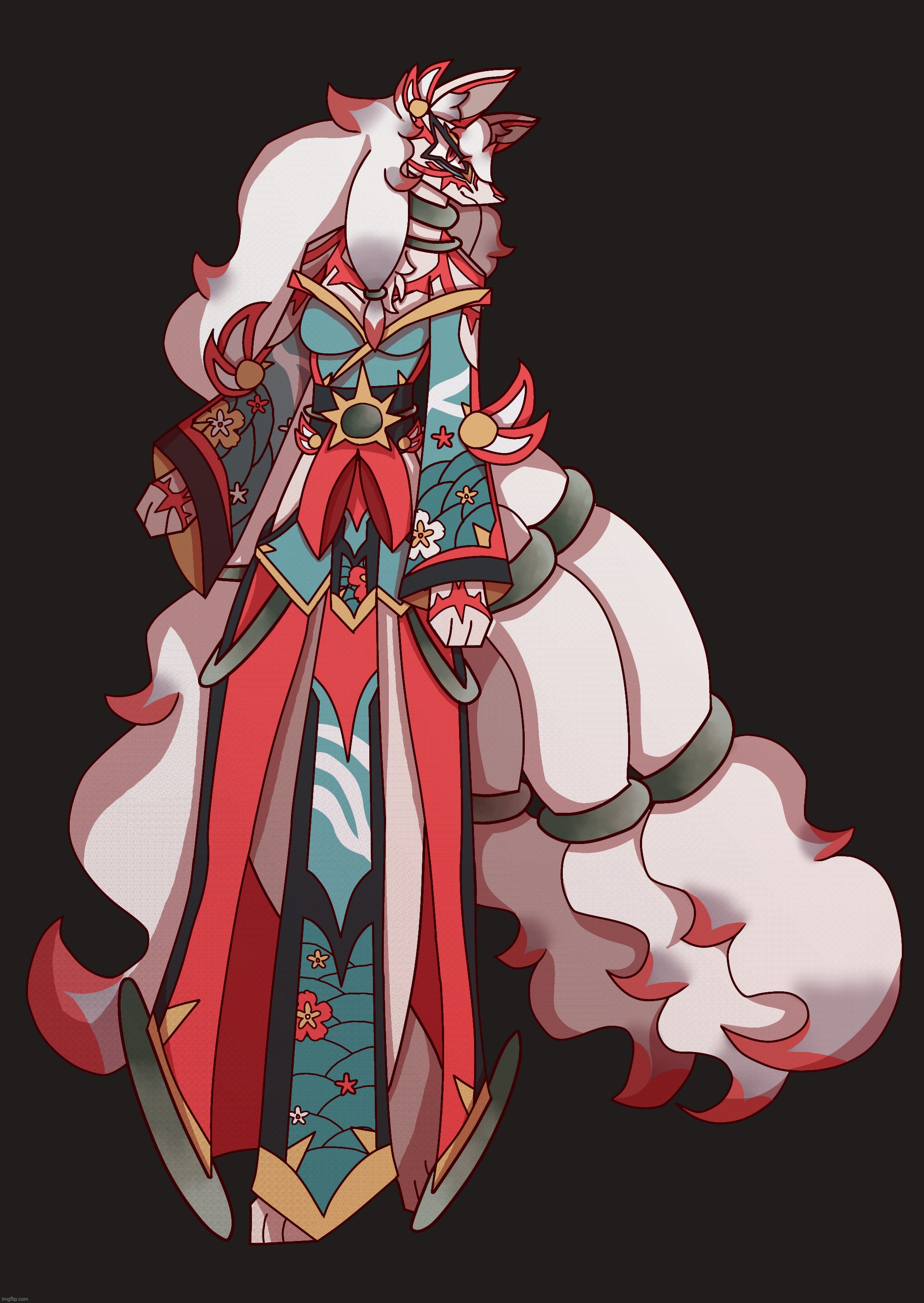 Amgestiko Ra, the Wishkeeper | image tagged in hooray,a kitsune | made w/ Imgflip meme maker