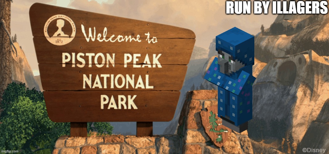 Garbage | RUN BY ILLAGERS | image tagged in garbage | made w/ Imgflip meme maker