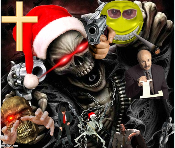 Badass Skeleton | image tagged in badass skeleton | made w/ Imgflip meme maker