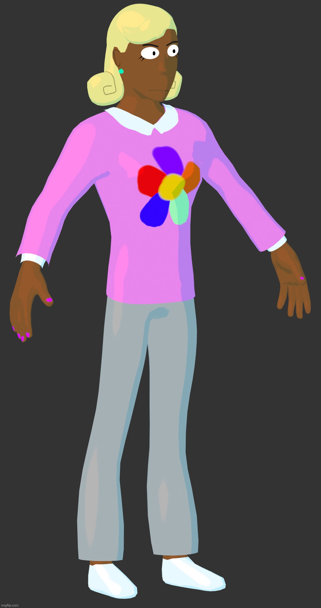 Taro's cutscene 3d model is done | made w/ Imgflip meme maker