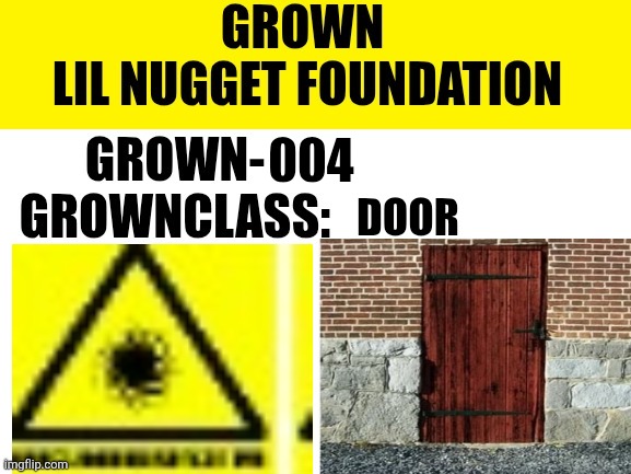 Grown-004 Blank Meme Template