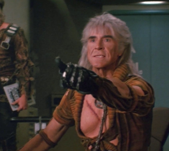 Khan Pointing At TV Blank Meme Template