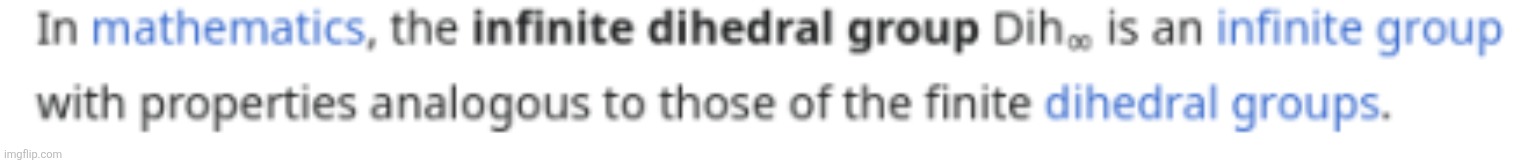 infinite dih | made w/ Imgflip meme maker