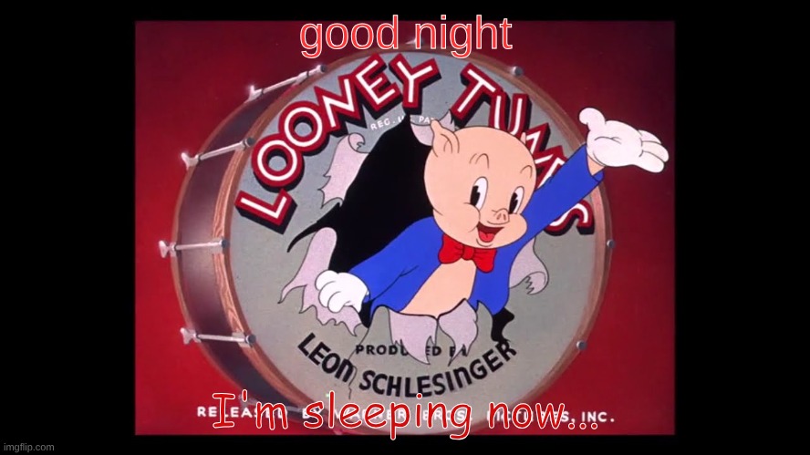 :( | good night; I'm sleeping now... | image tagged in electro says that's all folks | made w/ Imgflip meme maker