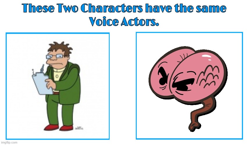 Phil LaMarr 3 | image tagged in same voice actor,evil con carne,futurama,cartoon network,20th century fox,phil lamarr | made w/ Imgflip meme maker