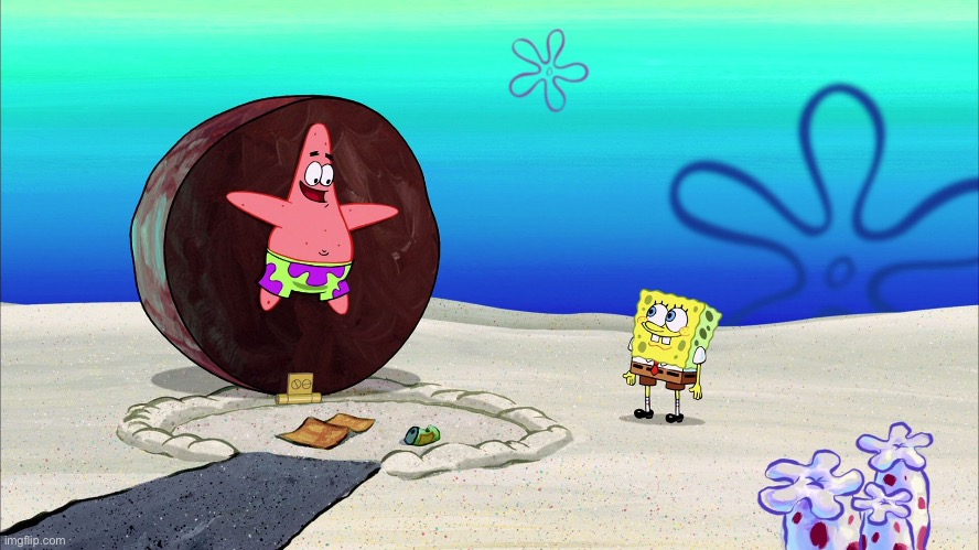 patrick under rock | image tagged in patrick under rock | made w/ Imgflip meme maker