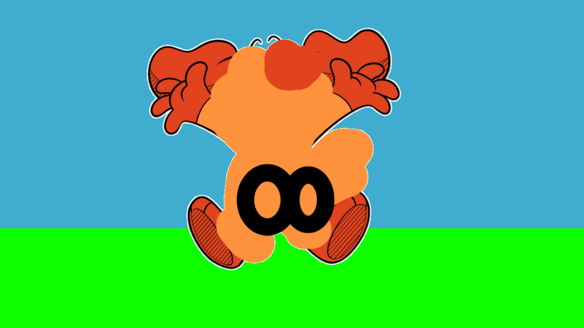 DOGDAY BUTT Blank Meme Template