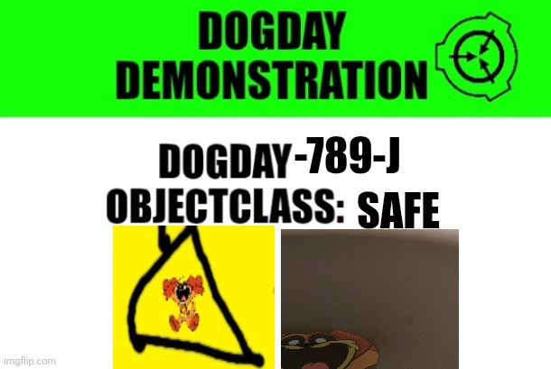 Dogday-789-J Label Blank Meme Template