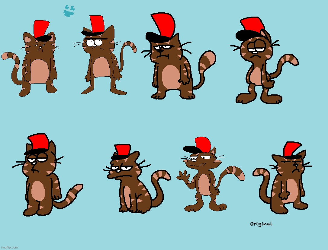 I tried to draw her in different cartoon art styles, guess which one is which | made w/ Imgflip meme maker