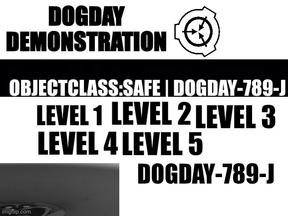 Dogday-789-J document Blank Meme Template