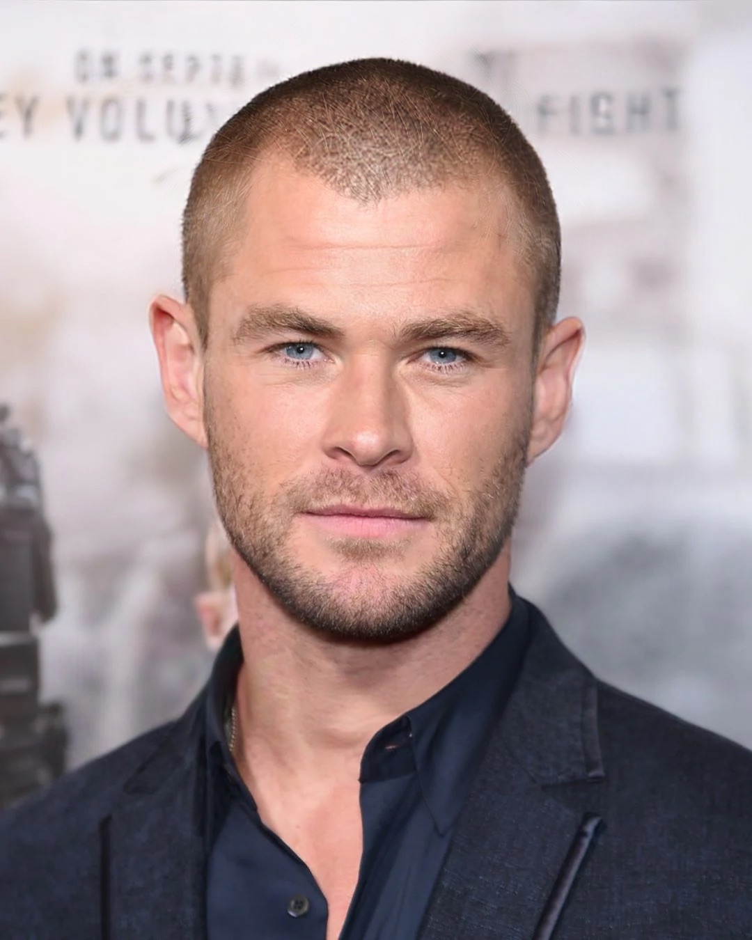 Man’s buzz cut haircut like Ryan Adams Blank Meme Template