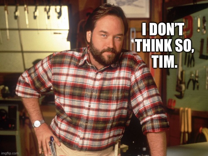 I don't think so, Tim | I DON’T 
THINK SO,
TIM. | image tagged in i don't think so tim | made w/ Imgflip meme maker
