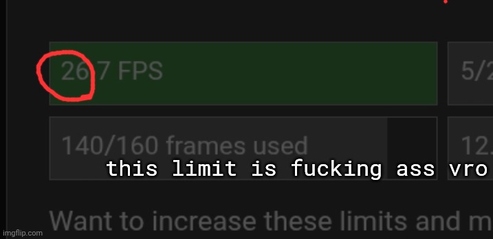 this limit is fucking ass vro | made w/ Imgflip meme maker