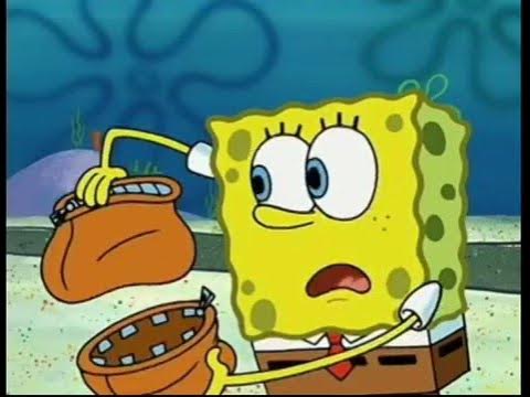 spongebob chocolate bag Blank Meme Template