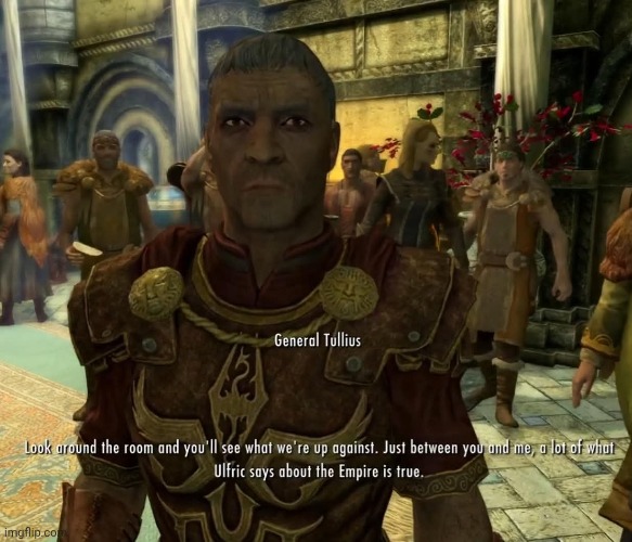 No comment | image tagged in memez,skyrim | made w/ Imgflip meme maker