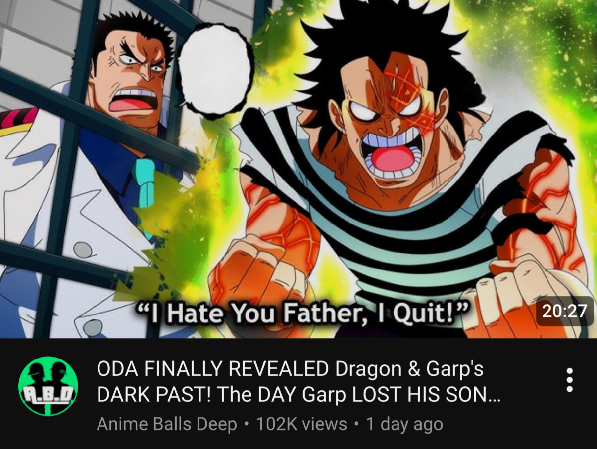 Fraudragon & Garp Blank Meme Template