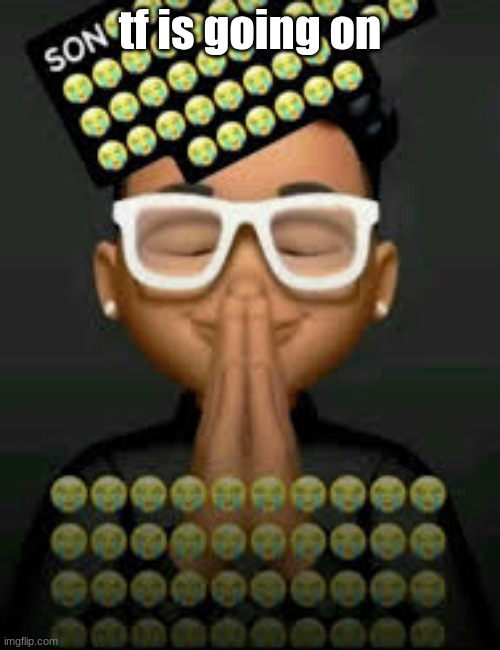 I'm crine (made by our glorious king bigjim998) | tf is going on | image tagged in i'm crine made by our glorious king bigjim998 | made w/ Imgflip meme maker