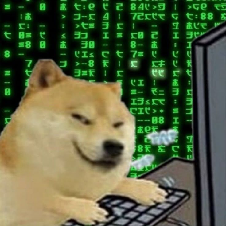 Doge technology Blank Meme Template