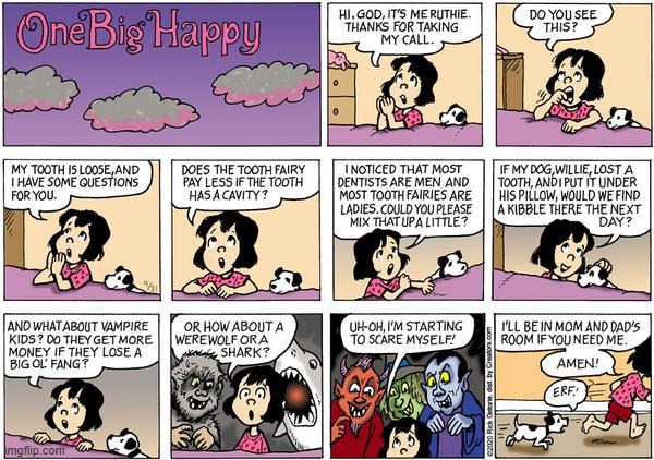 One Big Happy | image tagged in comics | made w/ Imgflip meme maker