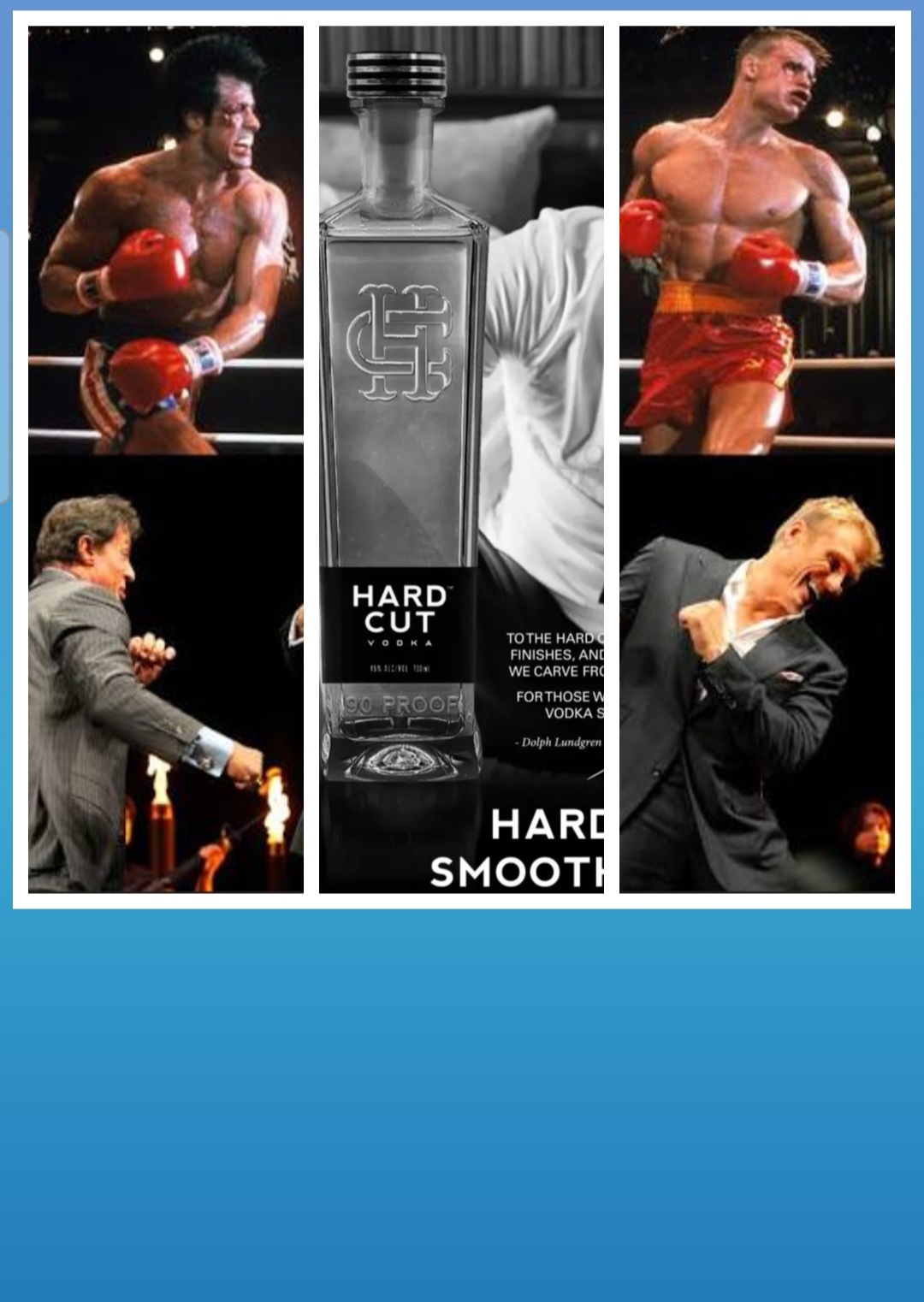 Hard Cut Vodka Blank Meme Template