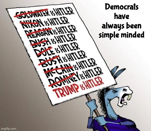 Democrats have always been simple minded | made w/ Imgflip meme maker