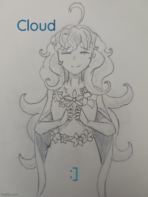 Cloud (request from Tiss_Tissington_Tissley ) | Cloud; :] | image tagged in cloud | made w/ Imgflip meme maker