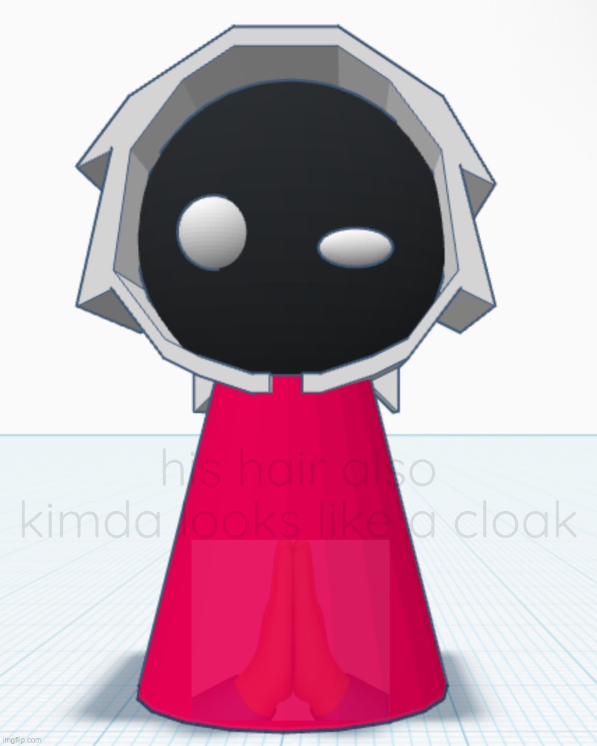 Phi, my boi | his hair also kimda looks like a cloak | made w/ Imgflip meme maker