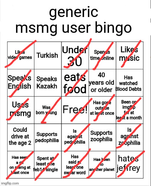 drive in age 2.. nah im killing everyone atp | image tagged in generic msmg user bingo | made w/ Imgflip meme maker