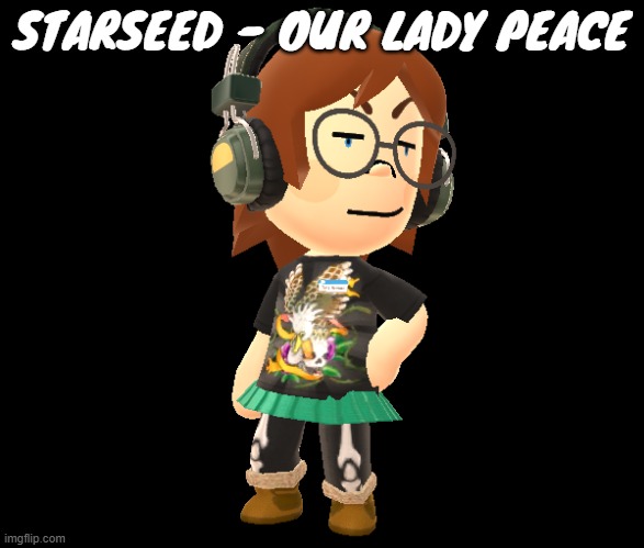 Mii odd | STARSEED - OUR LADY PEACE | image tagged in mii odd | made w/ Imgflip meme maker