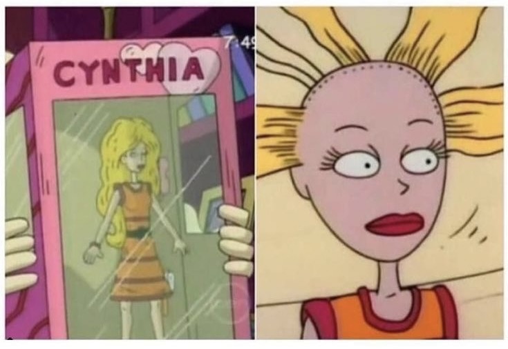 Cynthia Pickles Blank Meme Template