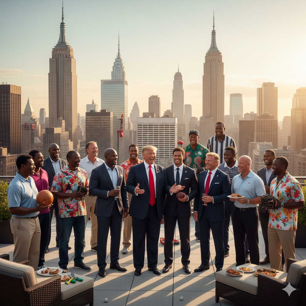 Trump's All-Star Roster Blank Meme Template