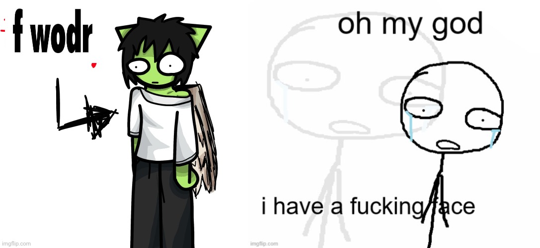 there is a very fine line between my ibispaint art and my mspaint art. | made w/ Imgflip meme maker