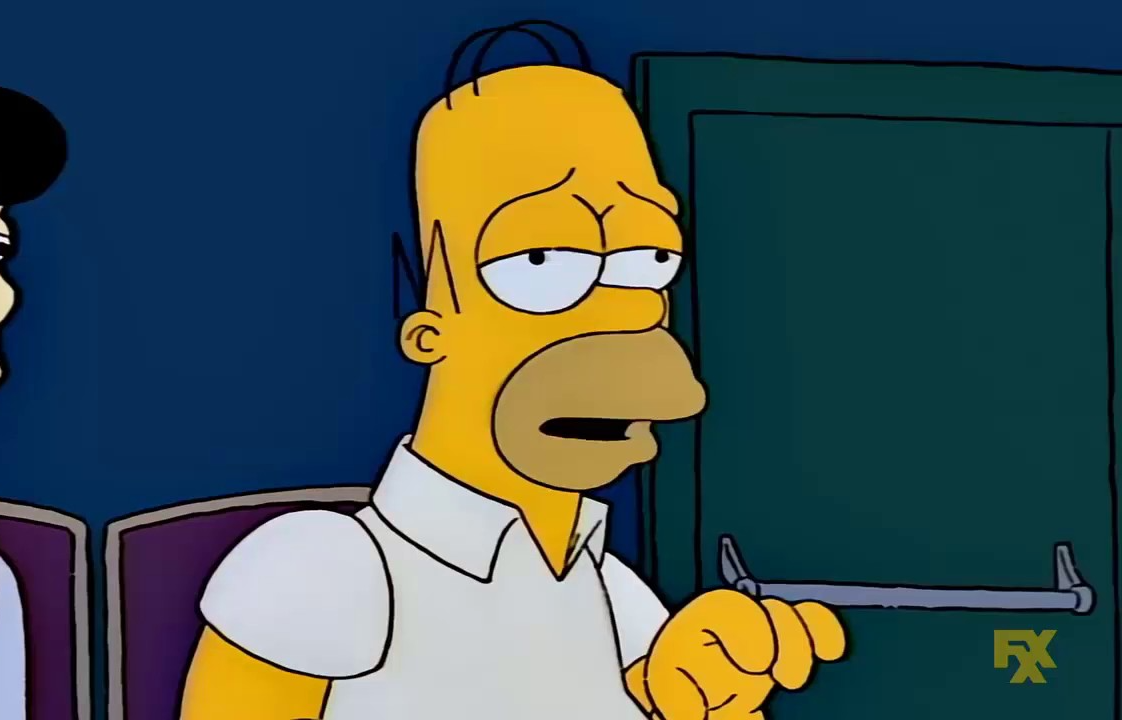 homero experto Blank Meme Template