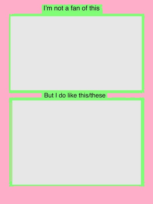 I do like this thing Blank Meme Template