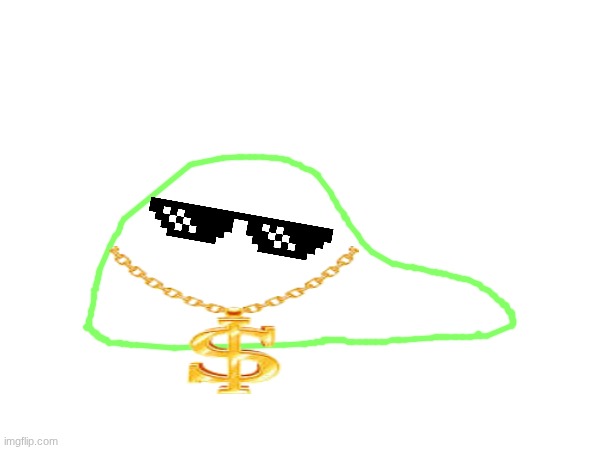 swaggified blobert is real | made w/ Imgflip meme maker