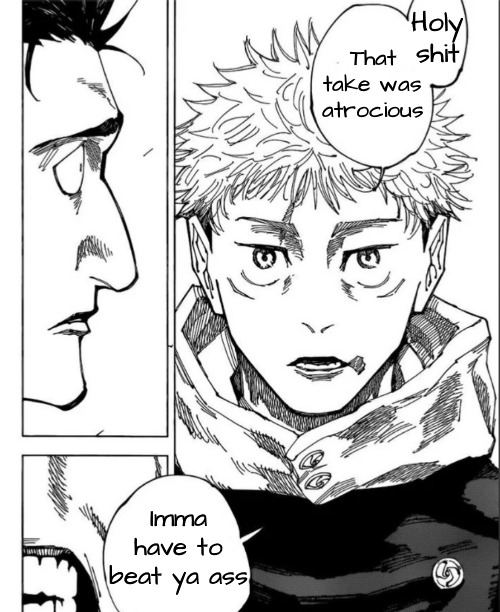 That take was atrocious Blank Meme Template